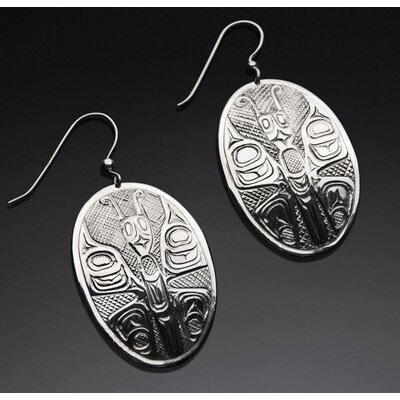 Silver Butterfly Earrings