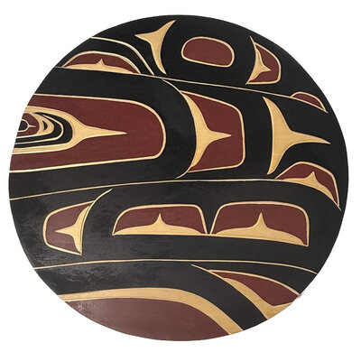 Coast Salish Thunderbird Panel