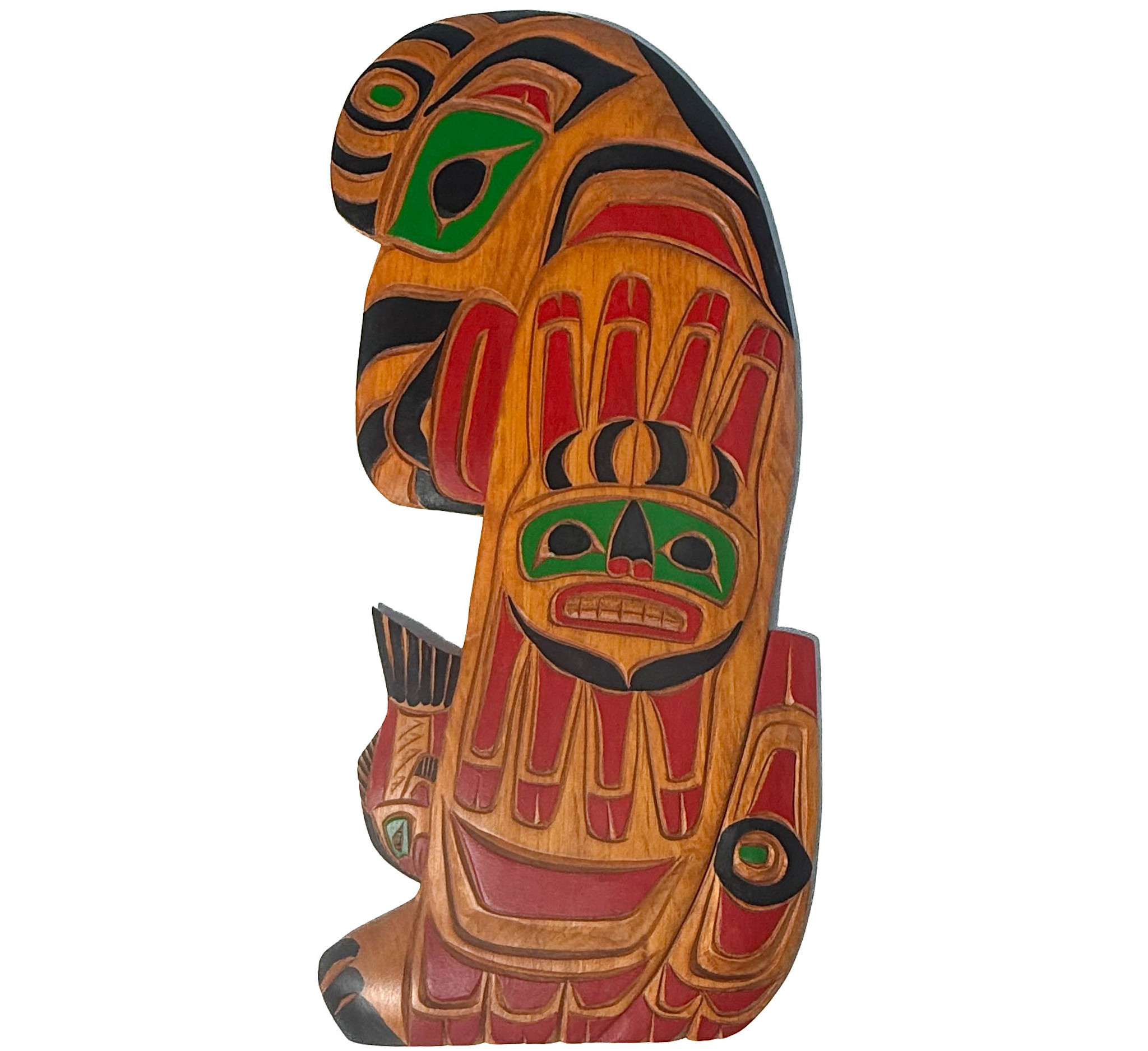 24" Eagle Plaque by George Matilpi