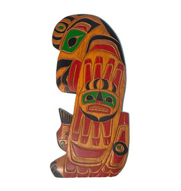 24" Raven Plaque by George Matilpi