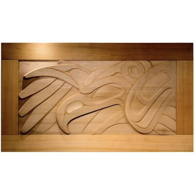 CUSTOM ORDER  Cedar Thunderbird Wall Panel