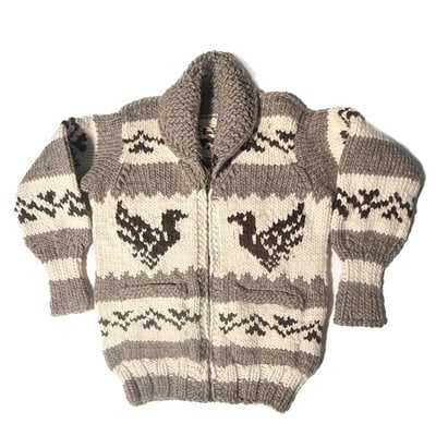 Cowichan Sweater M / S Hummingbird