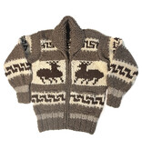 Cowichan Sweater Small Deer Design