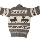 Cowichan Sweater Small Deer Design