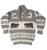 Cowichan Sweater Bear design M/S