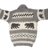 Cowichan Sweater Bear design M/S