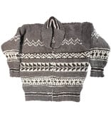 Geometric Cowichan Sweater XXL