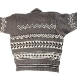 Geometric Cowichan Sweater XXL
