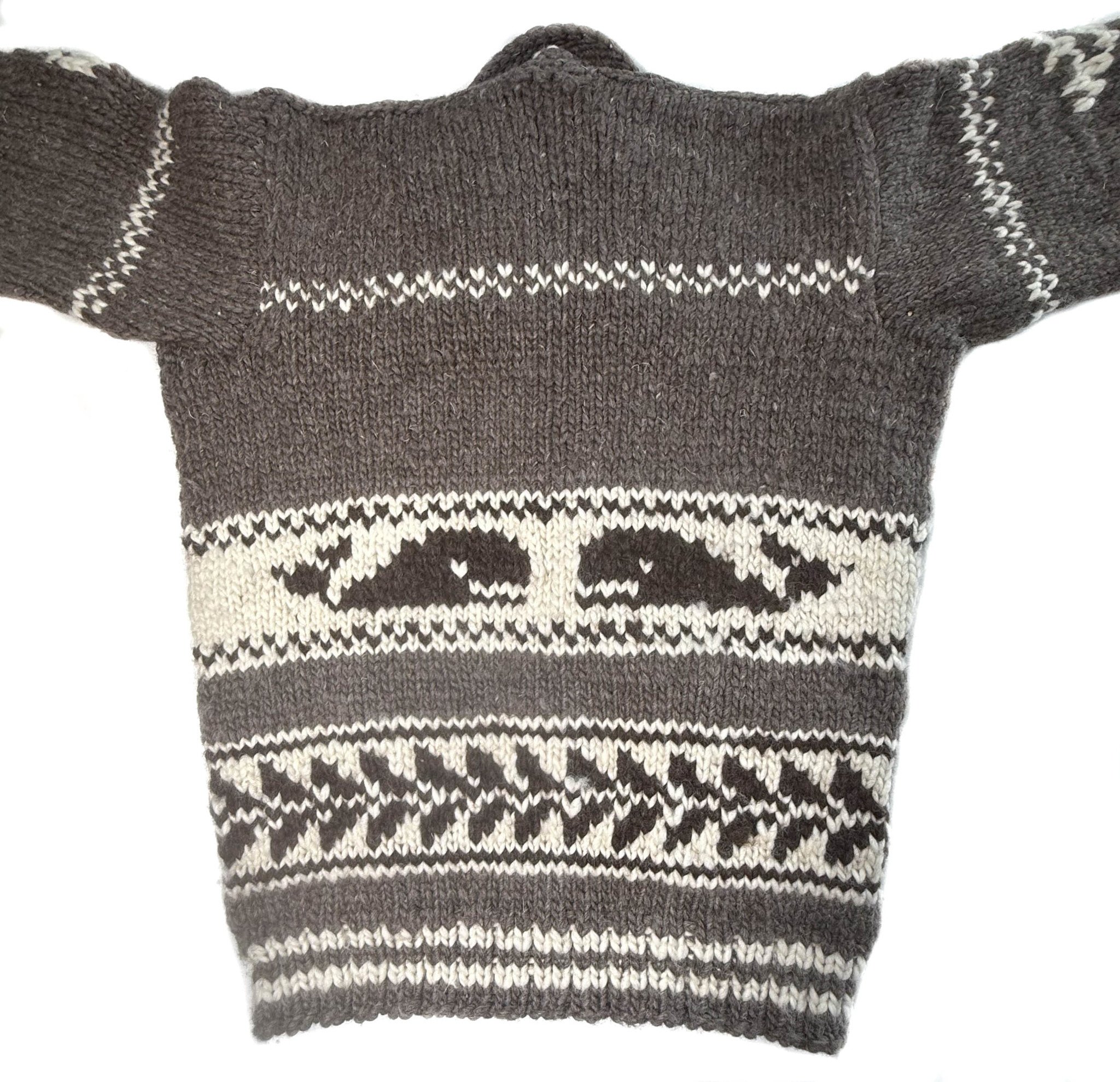 Cowichan Orca Sweater L