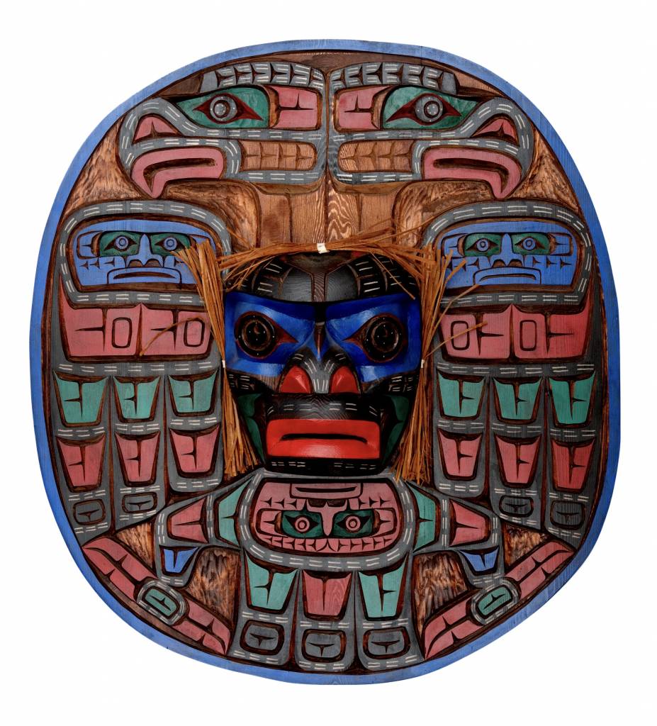 CUSTOM ORDER  Double Eagle Moon Mask