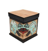 Indigenous Eagle / Frog Steam Bent Box