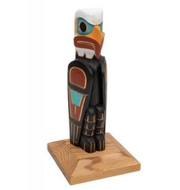 SOLD  Eagle Model Totem Pole  (Squamish)