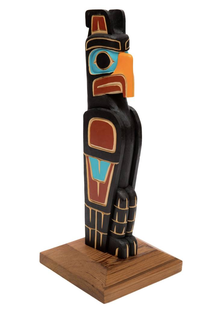 SOLD  Model Thunderbird Pole (Coast Salish)
