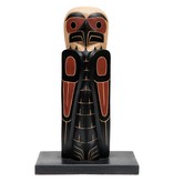 SOLD  3' Coast Salish Eagle Pole