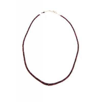 Purple Spiney Oyster Bead Necklace