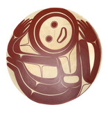 Corey Bulpitt Haida Fungus Man Drum