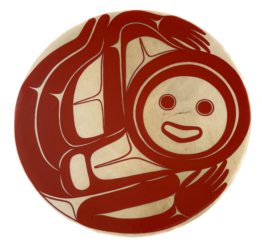 Corey Bulpitt Haida Fungus Man Drum