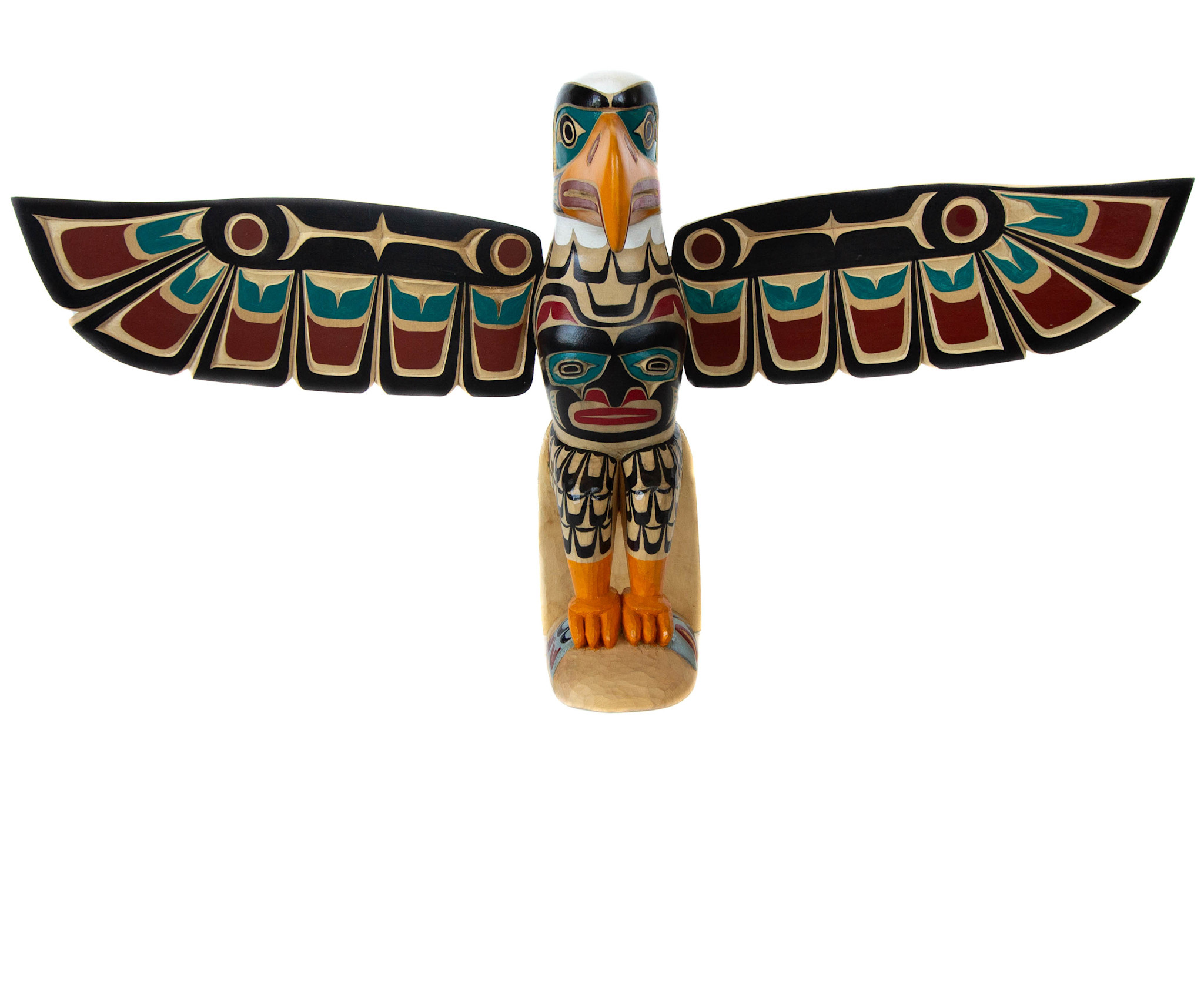 Eagle Model Totem Pole