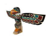 Eagle Model Totem Pole