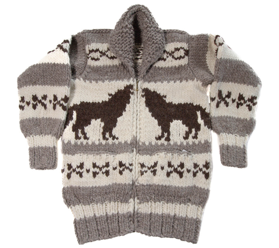 Cowichan Wolf Sweater S