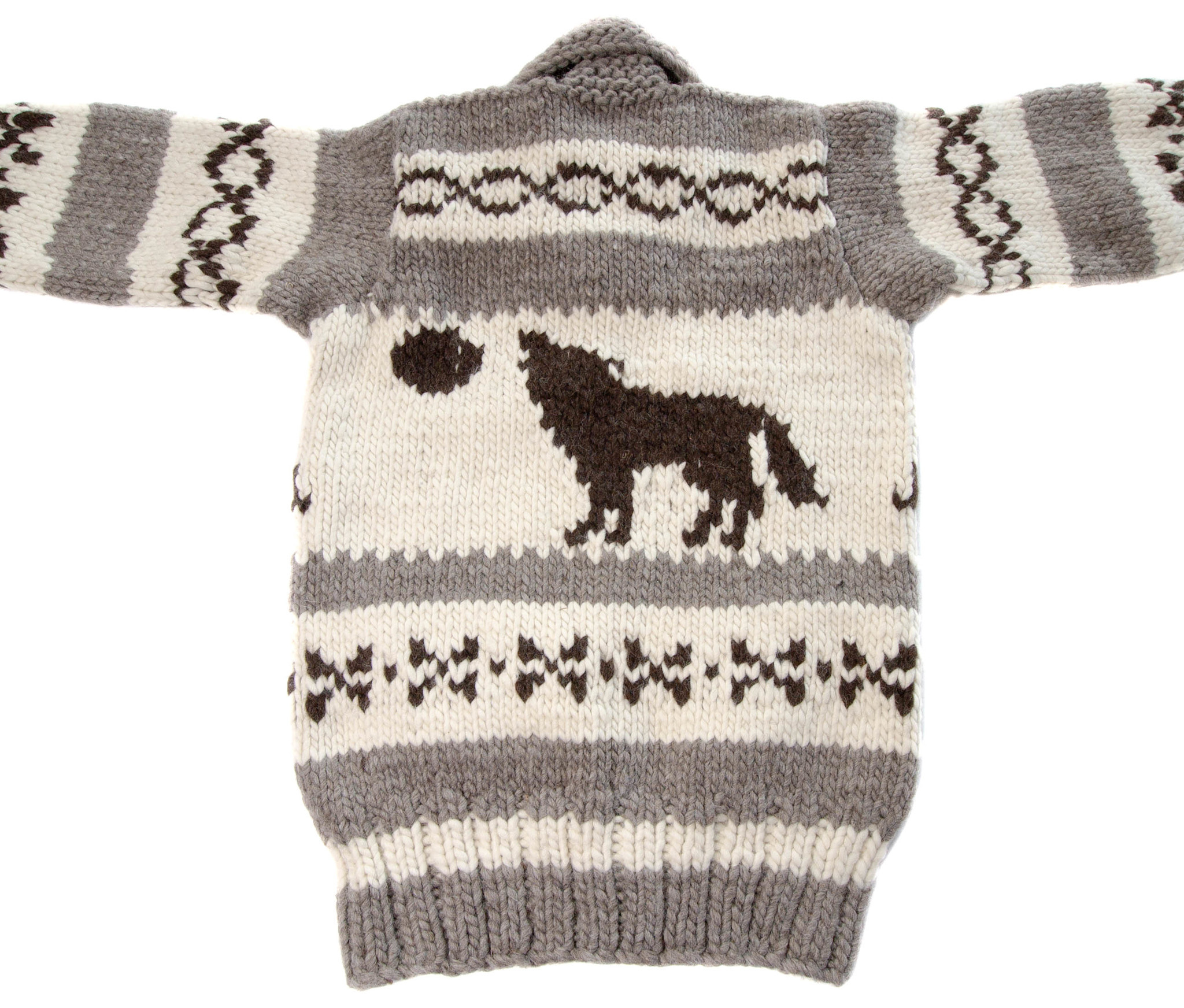 Cowichan Wolf Sweater S