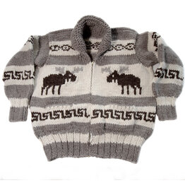 Cowichan Sweateer Moose design XXL / XXXL