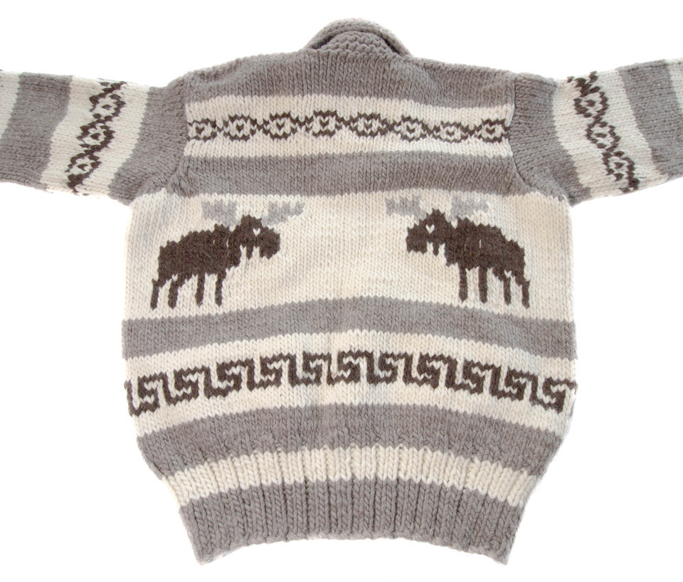 Cowichan Sweateer Moose design XXL / XXXL