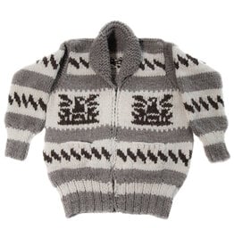 Cowichan Sweater Thunderbird L