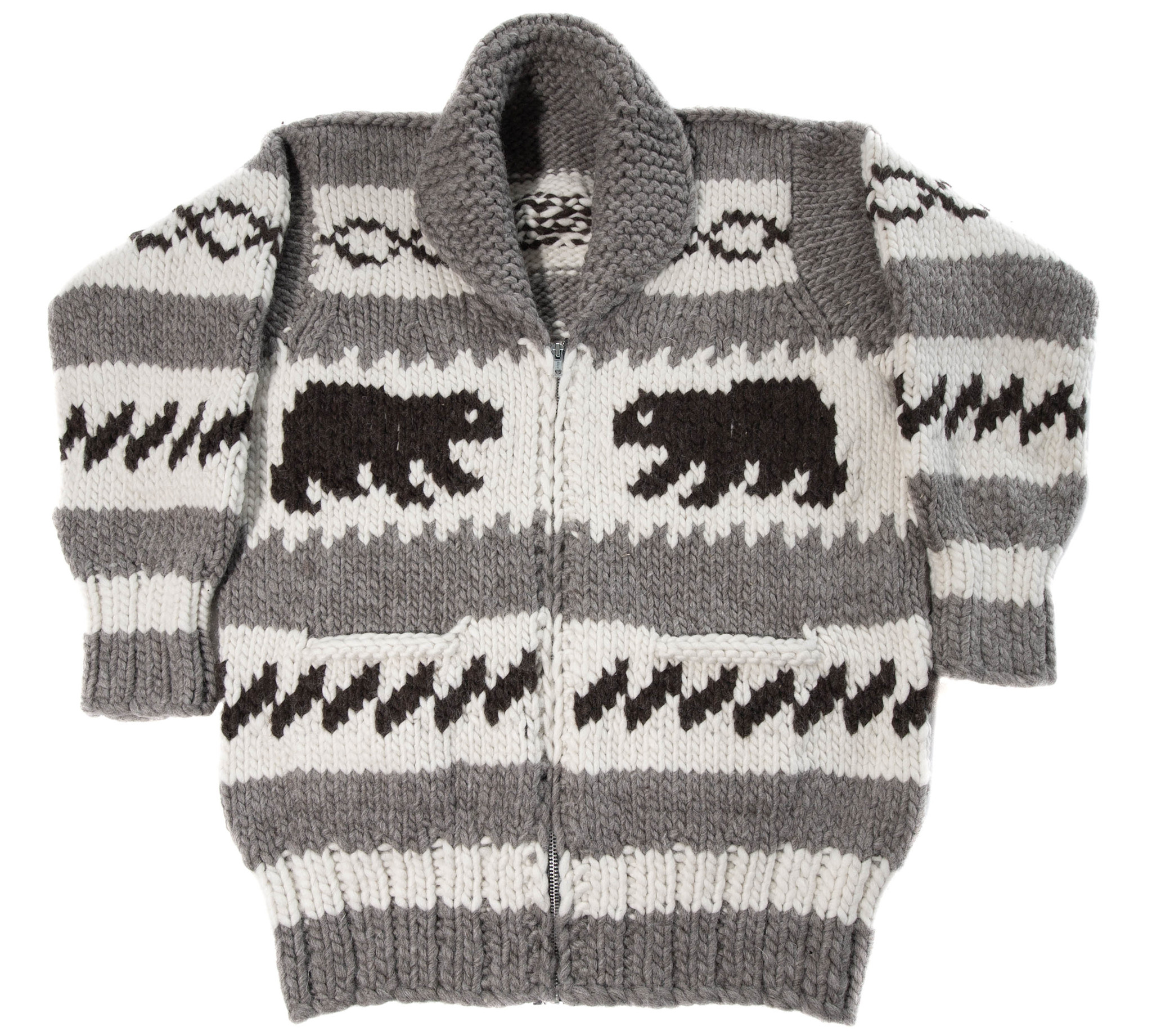 Cowichan Bear Sweater M /L