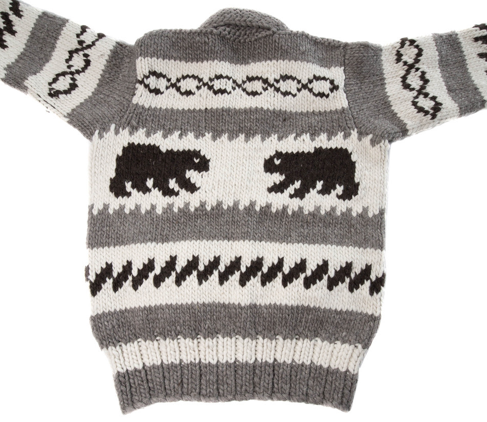 Cowichan Bear Sweater M /L