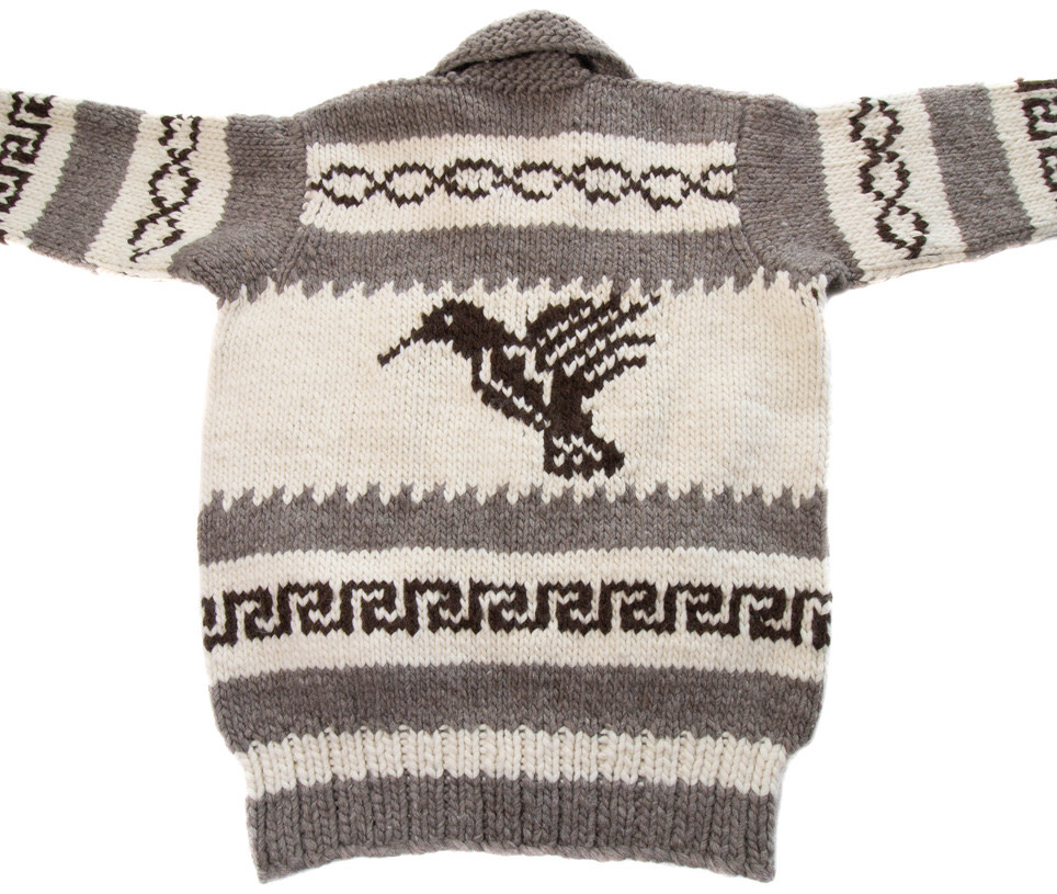 Cowichan Sweater Hummingbird L
