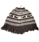 Cowichan Poncho Killer Whale design Oversize