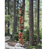 Custom Haida Totem Poles by Corey Bulpitt