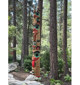 Custom Haida Totem Poles by Corey Bulpitt