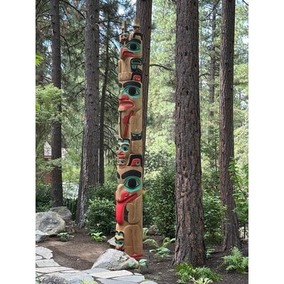 Custom Haida Totem Poles by Corey Bulpitt