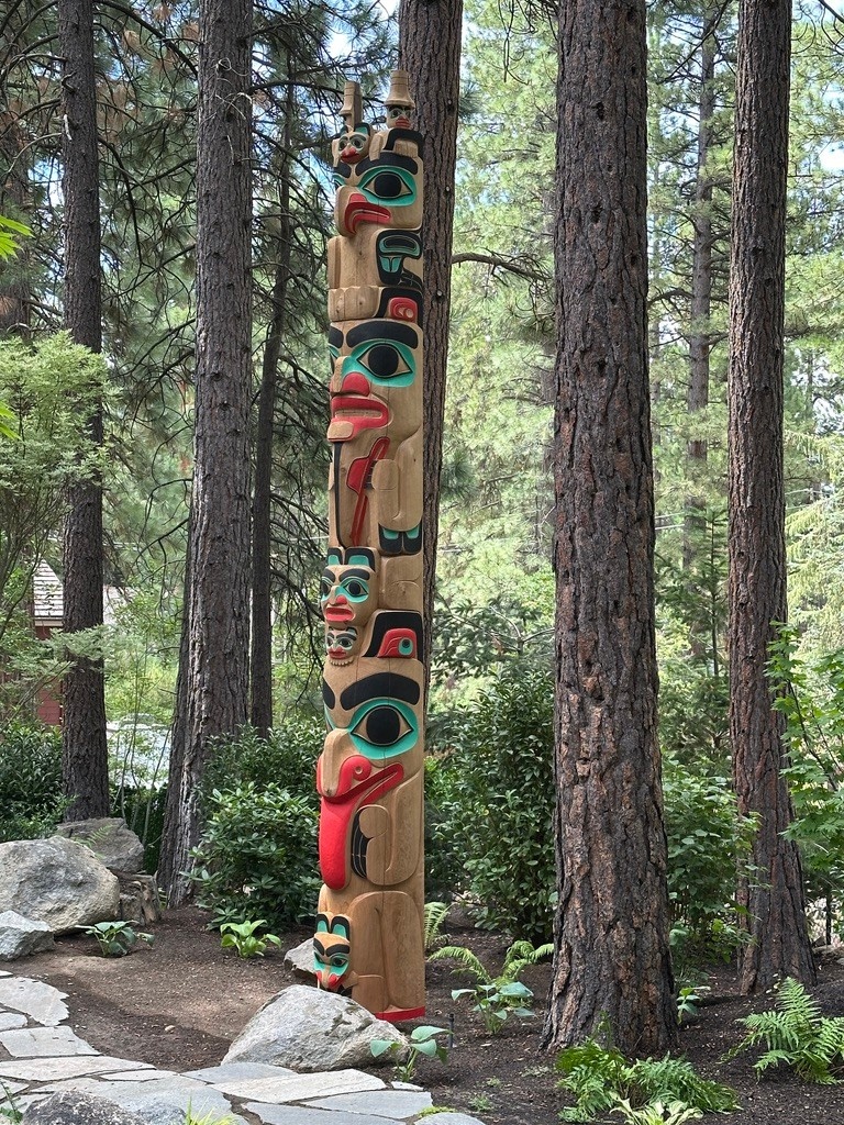 Custom Haida Totem Poles by Corey Bulpitt