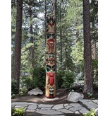 Custom Haida Totem Poles by Corey Bulpitt