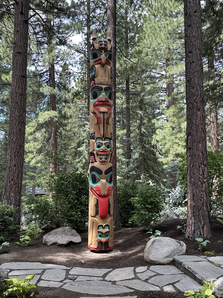 Custom Haida Totem Poles by Corey Bulpitt