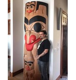 Custom Haida Totem Poles by Corey Bulpitt