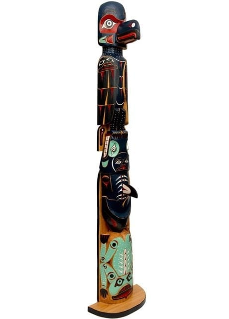 How to Choose an Authentic Totem Pole Carving: A Buyer's Guide