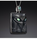 Argillite Raven Pendant