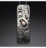 CUSTOM ORDER  Haida Killer Whale Pendant