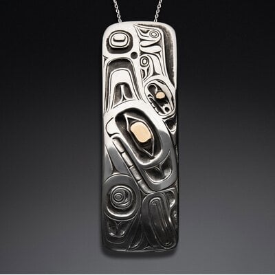 Haida Killer Whale Pendant