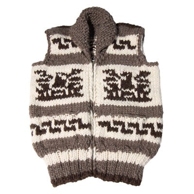 Thunderbird Cowichan Vest Small