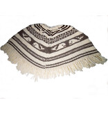 Cowichan Poncho Killer Whale design XL / XXL