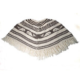 Cowichan Poncho Killer Whale design XL / XXL