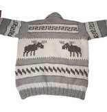 Cowichan Sweater Moose design XXL / XXXL