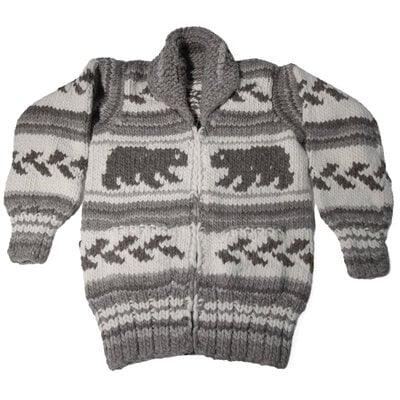 Cowichan Bear Sweater Med / Small