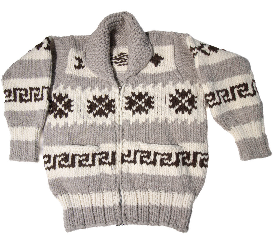 Snowflake Cowichan Sweater M/S
