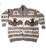Cowichan Eagle Sweater XXXL